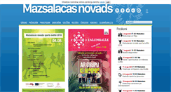 Desktop Screenshot of mazsalaca.lv